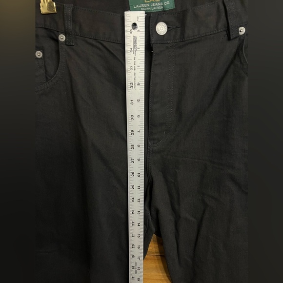 Lauren Ralph Lauren classic Straight leg Jeans color black size 18W - Picture 3 of 10
